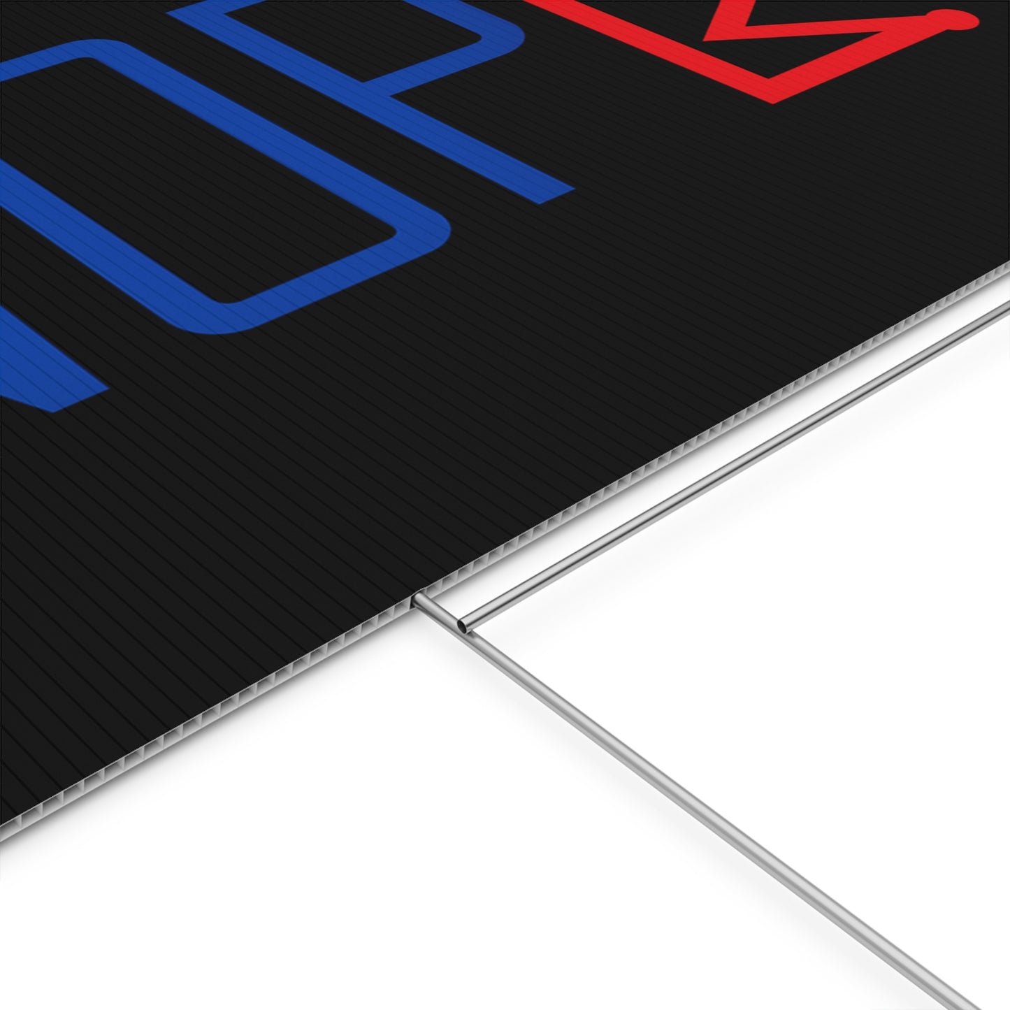 Black NOPE Crown Yard Sign – Defy the Throne