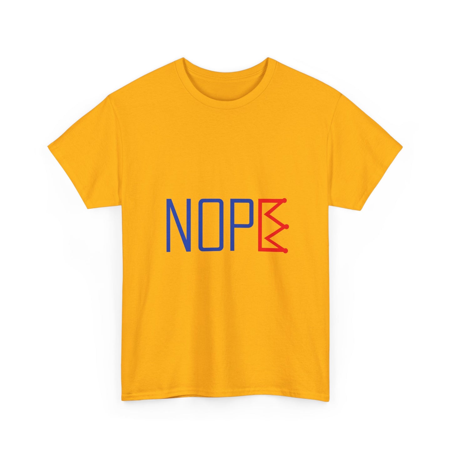 NOPE Crown Tee – Reject the Throne
