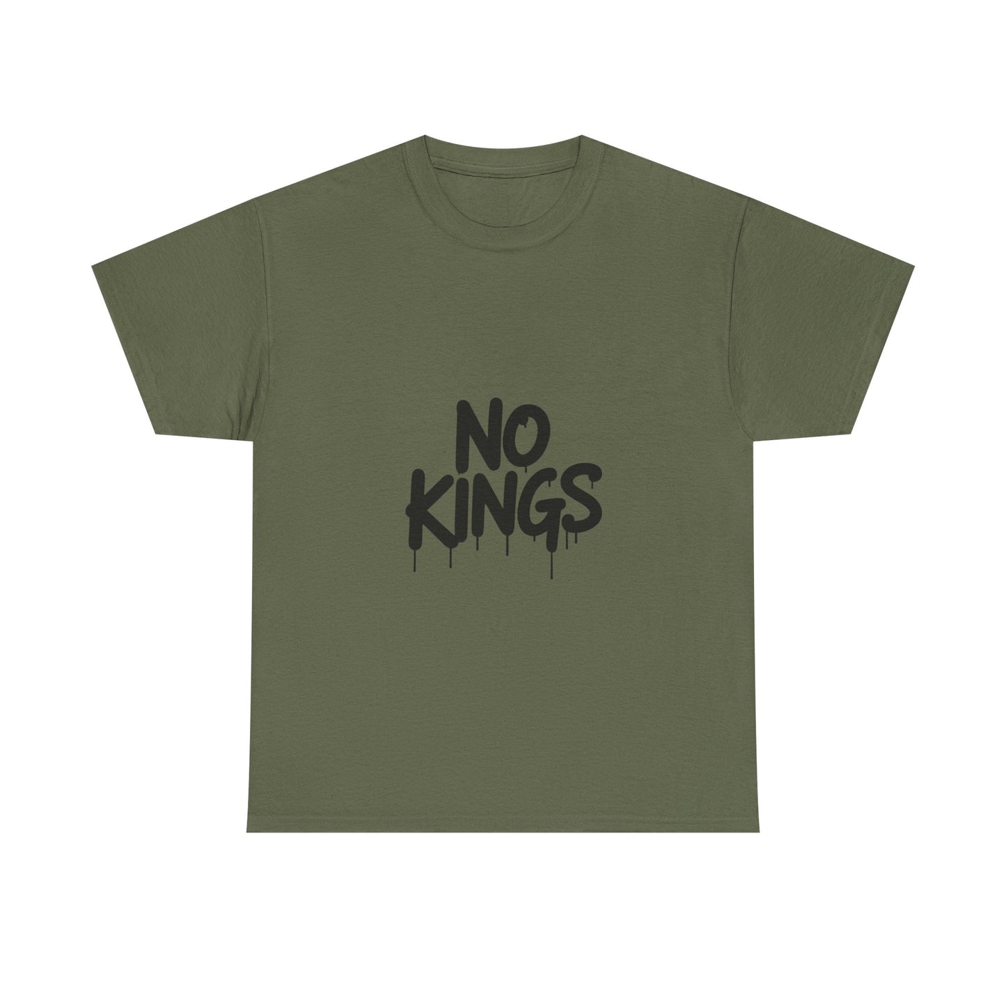 No Kings Spray Paint Protest Tee