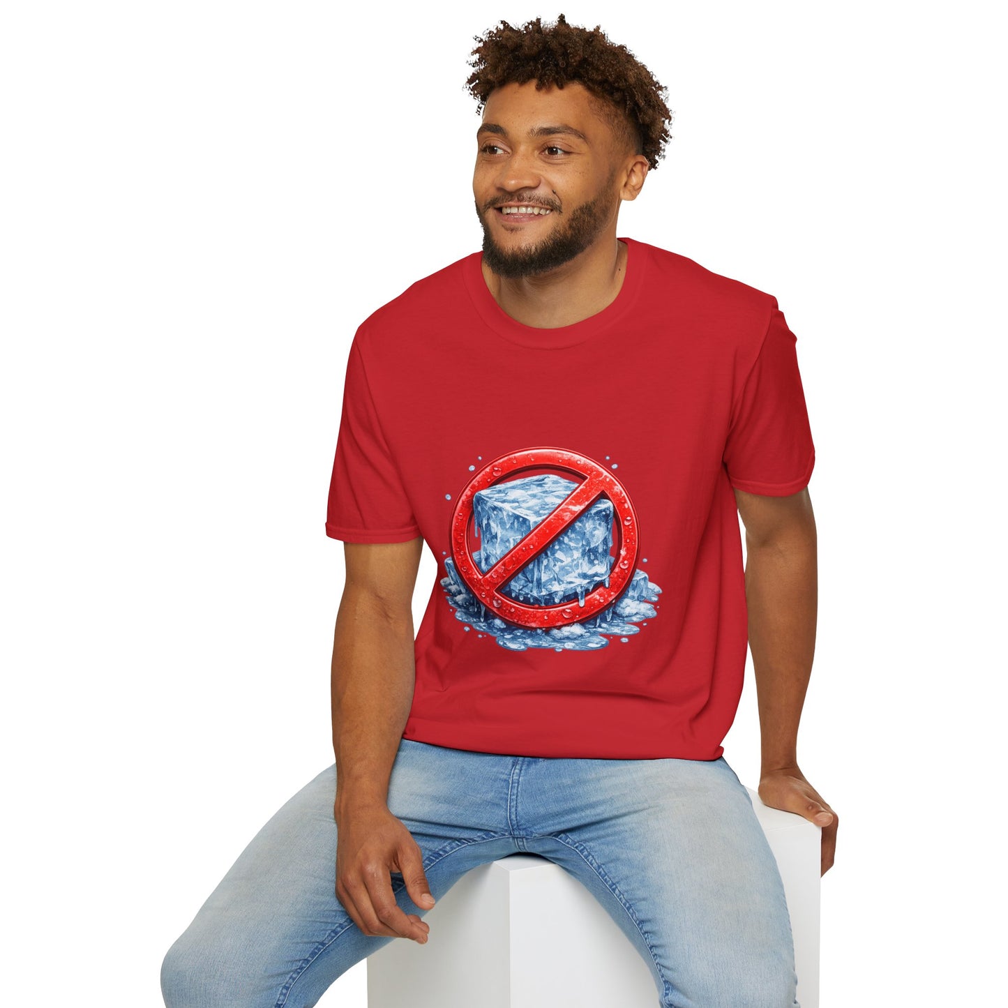 No ICE Graphic T-Shirt — Anti-Ice Climate Awareness Tee