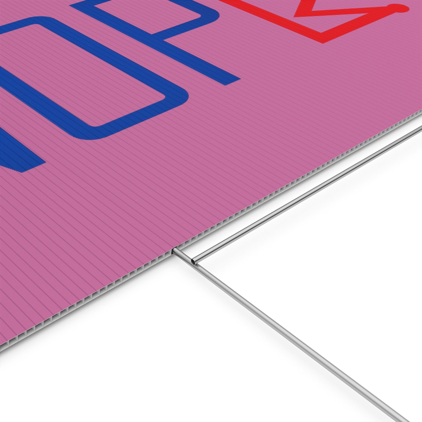 Light Pink NOPE Crown Yard Sign – Defy the Throne