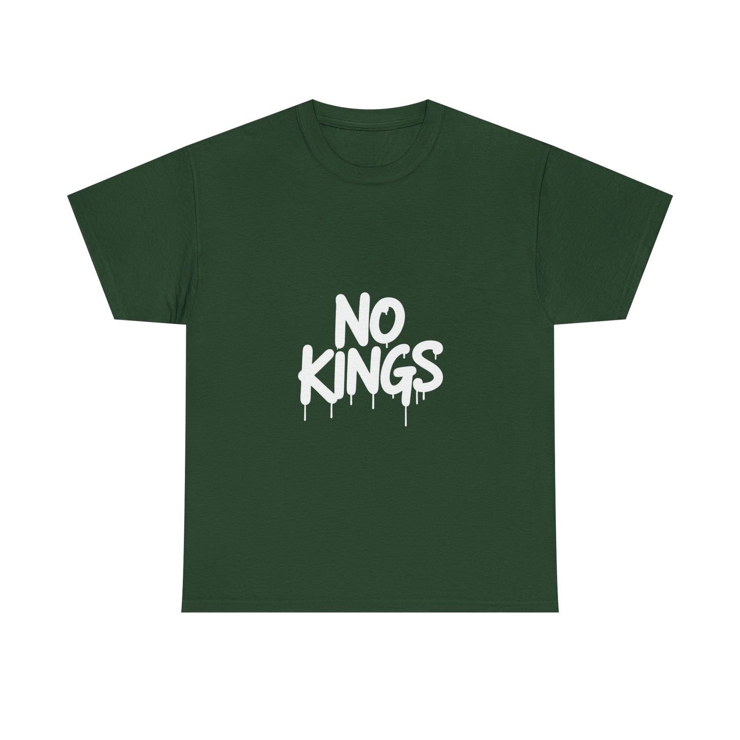 No Kings Spray Paint Protest Tee