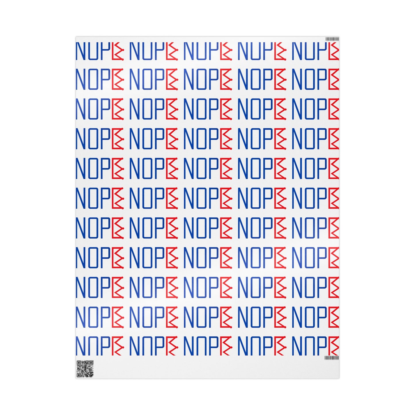 NOPE Crown Wrapping Paper – Gift Like a Rebel