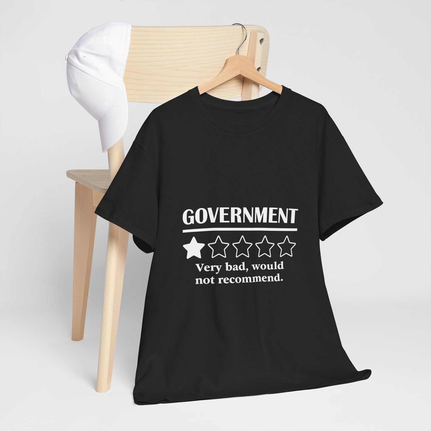 Government 1 of 5 Stars Would Not Recommend