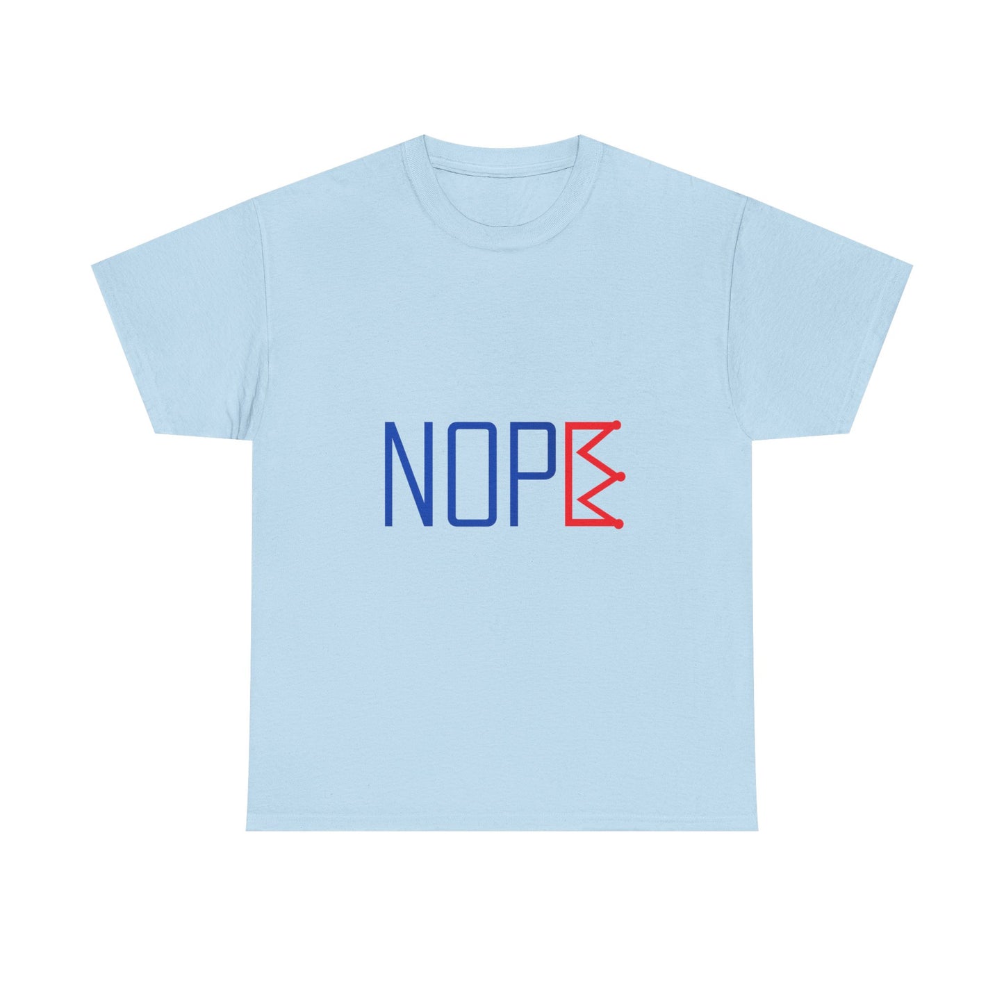 NOPE Crown Tee – Reject the Throne