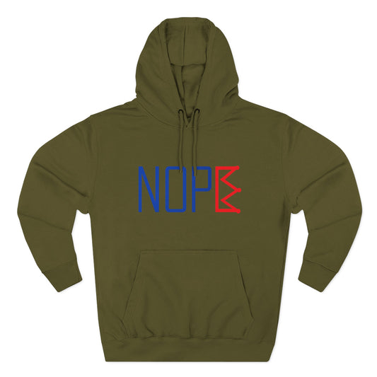 NOPE Crown Hoodie – Power to None – Protest Hoodie | No Kings Store