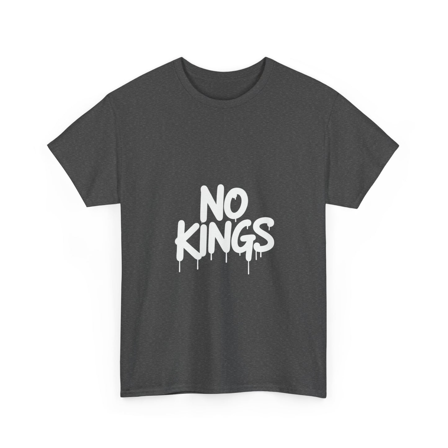 No Kings Spray Paint Protest Tee