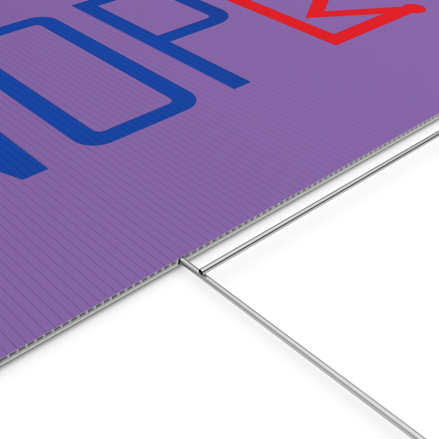 Light Purple NOPE Crown Yard Sign – Defy the Throne