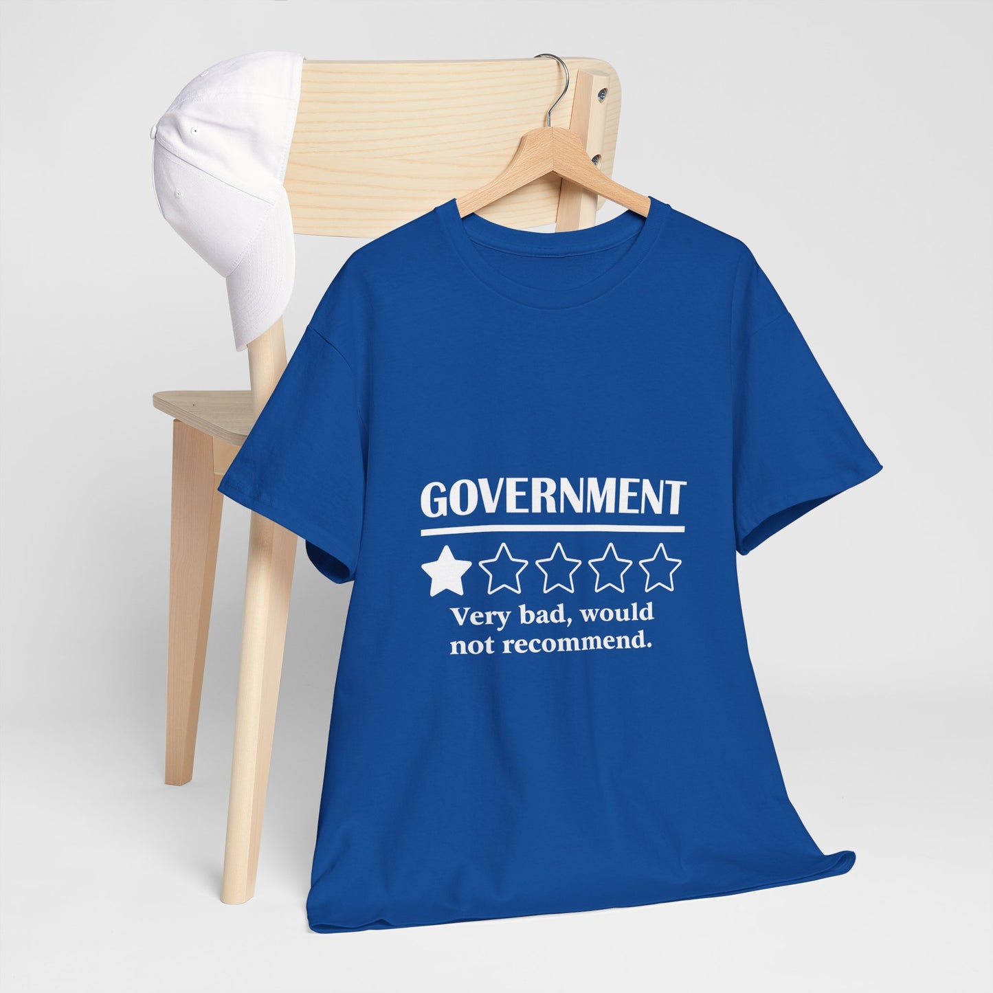 Government 1 of 5 Stars Would Not Recommend