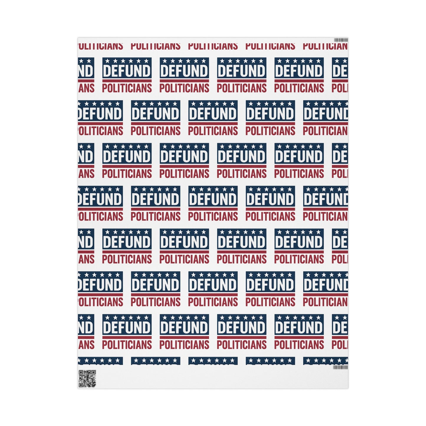 Defund Politicians Wrapping Paper – Wrap Up the Corruption