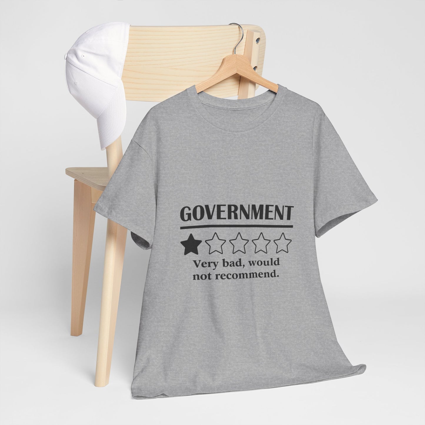 Government 1 of 5 Stars Would Not Recommend