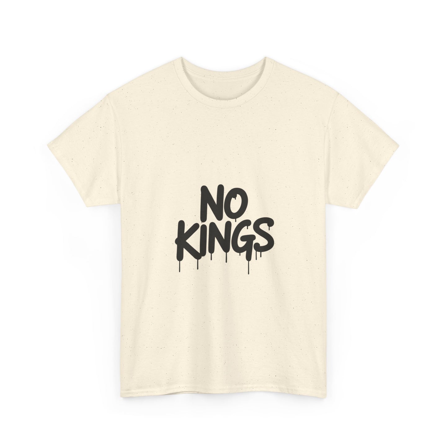 No Kings Spray Paint Protest Tee