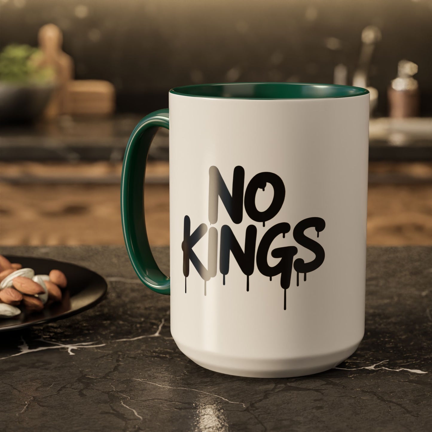 Coffee Mug - No Kings Spray Paint Design 11oz/15oz