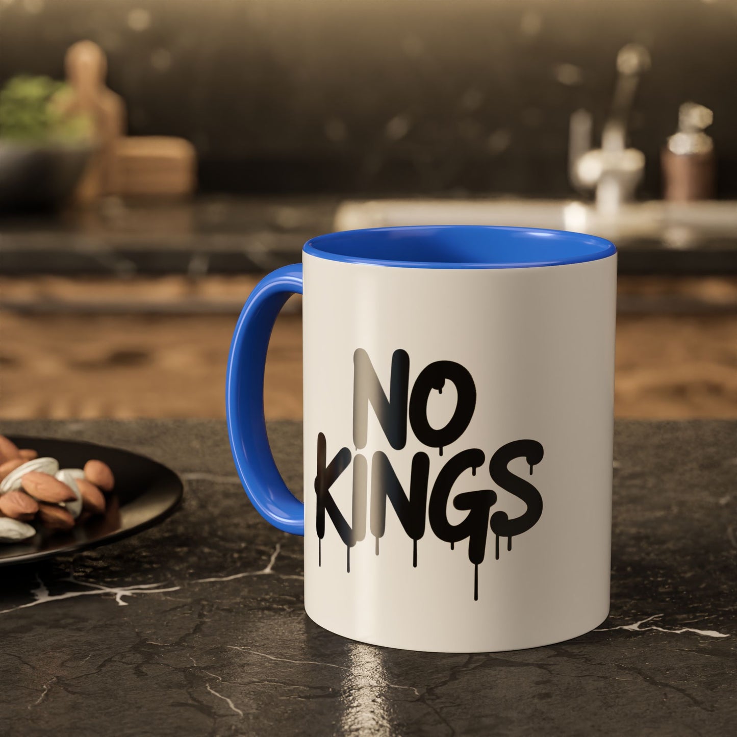 Coffee Mug - No Kings Spray Paint Design 11oz/15oz