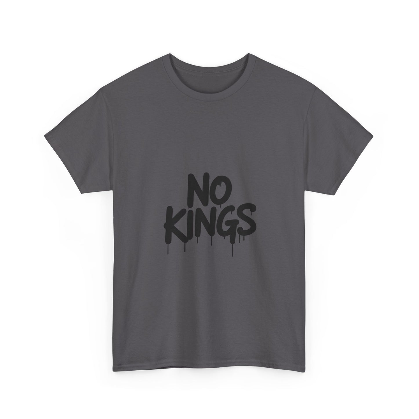 No Kings Spray Paint Protest Tee