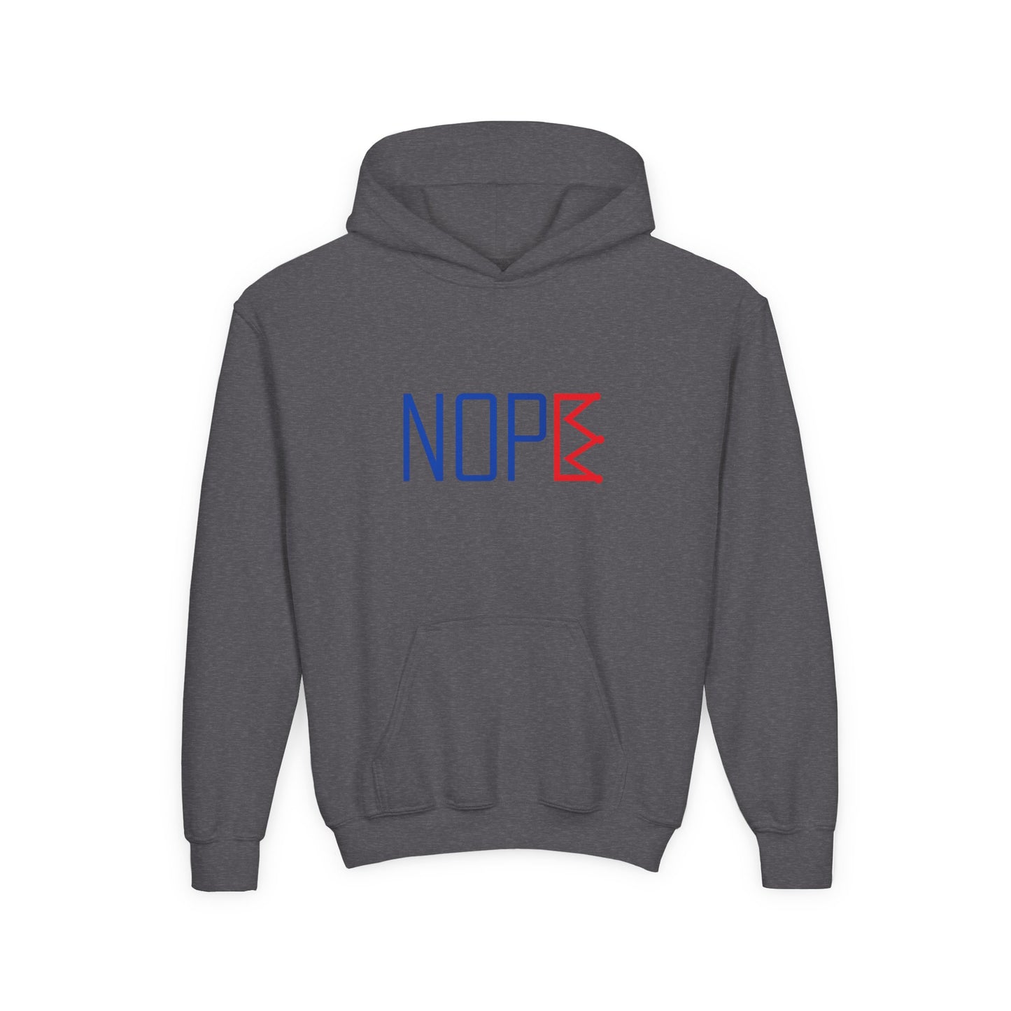 NOPE Crown Youth Hoodie – Born to Question