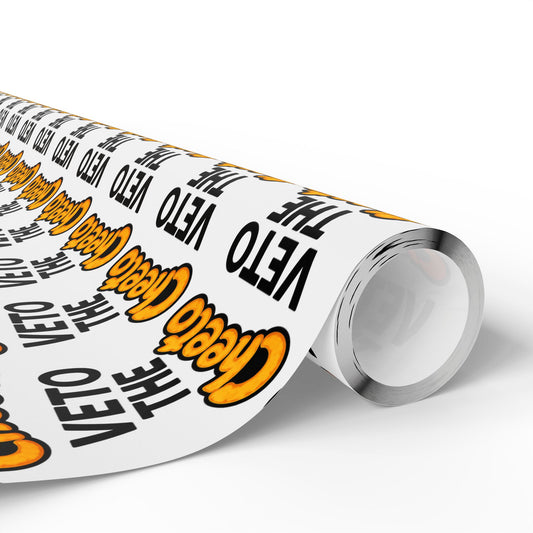 Veto the Cheeto Wrapping Paper – Wrap It in Rebellion