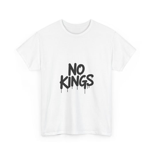 No Kings Spray Paint Protest Tee