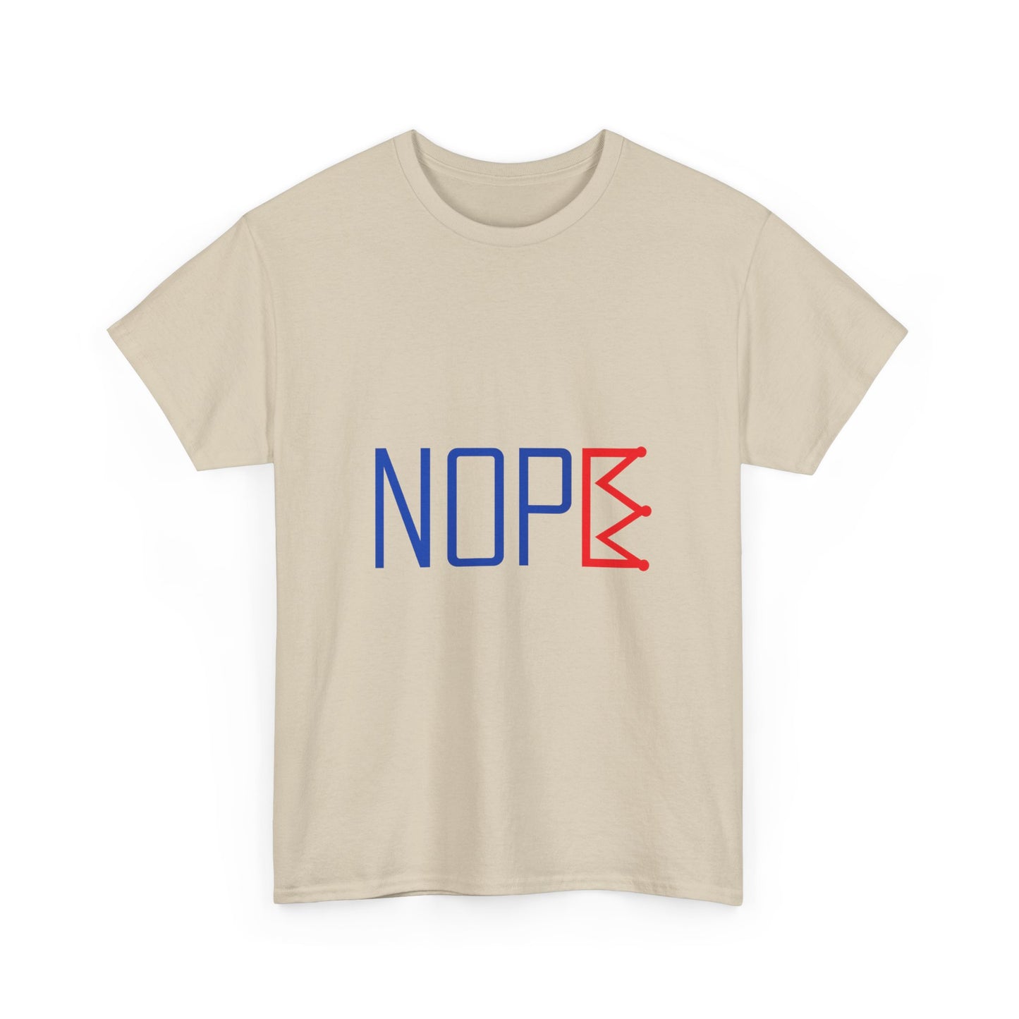 NOPE Crown Tee – Reject the Throne