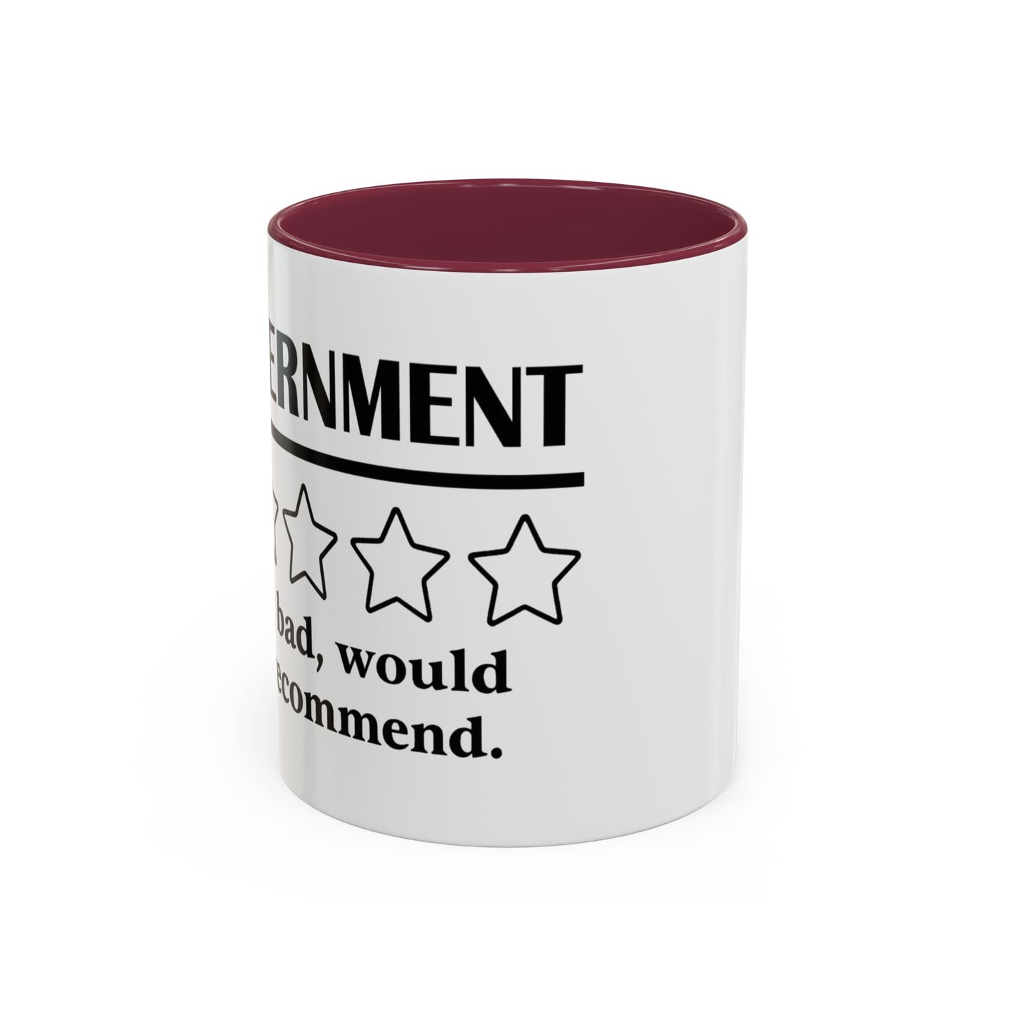 Mug - 1/5 Stars Would Not Recommend Coffee Mug - Funny Novelty Gift