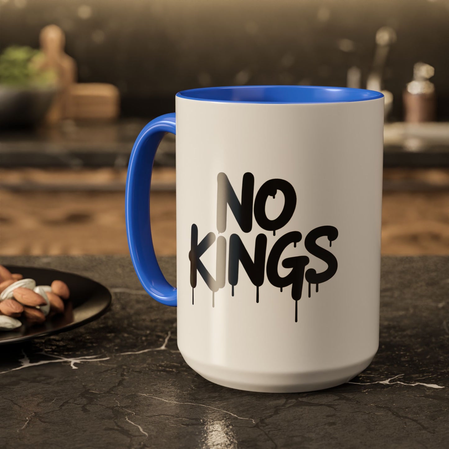 Coffee Mug - No Kings Spray Paint Design 11oz/15oz