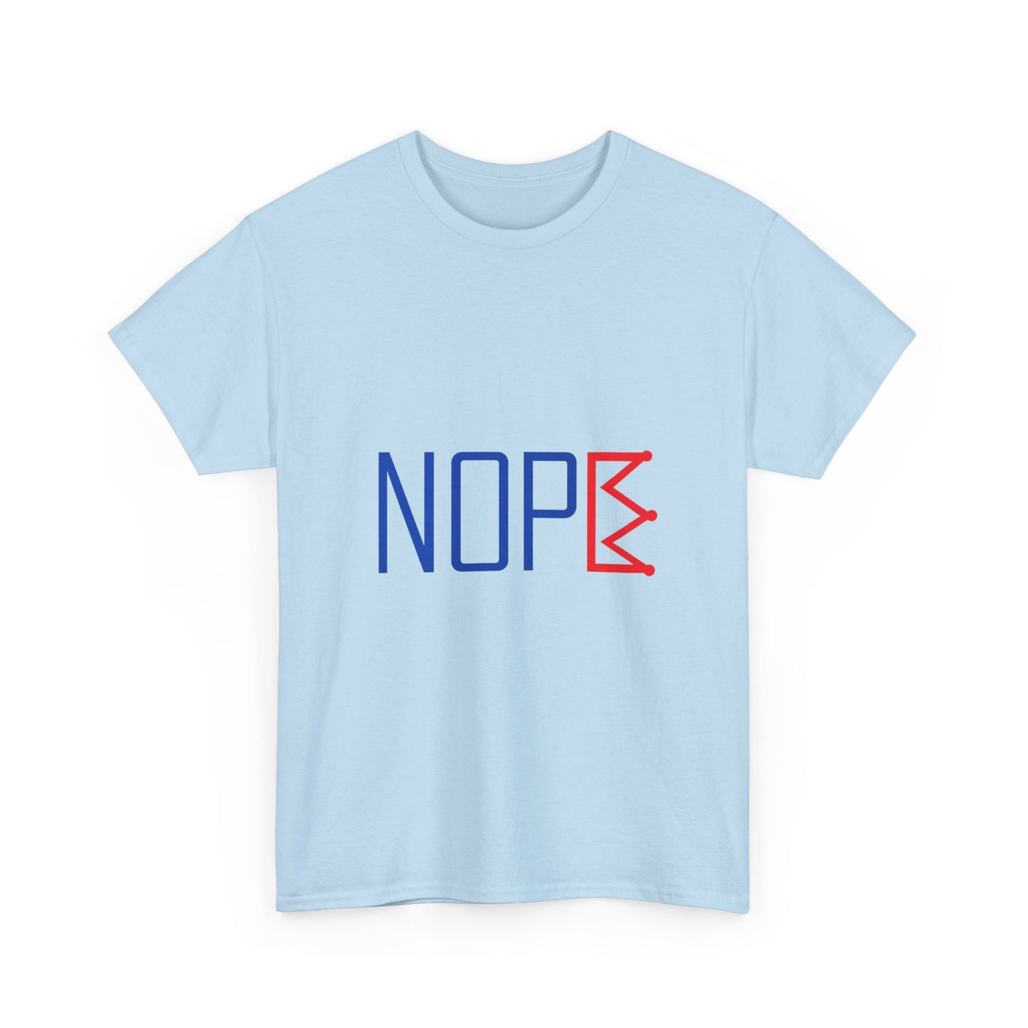NOPE Crown Tee – Reject the Throne