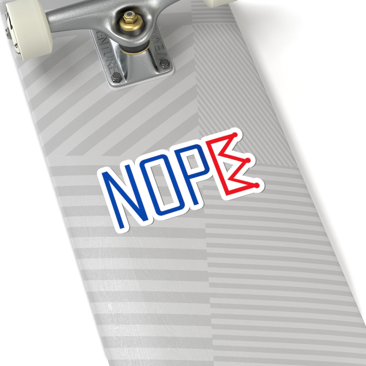 NOPE Crown Sticker – Stick It to the System