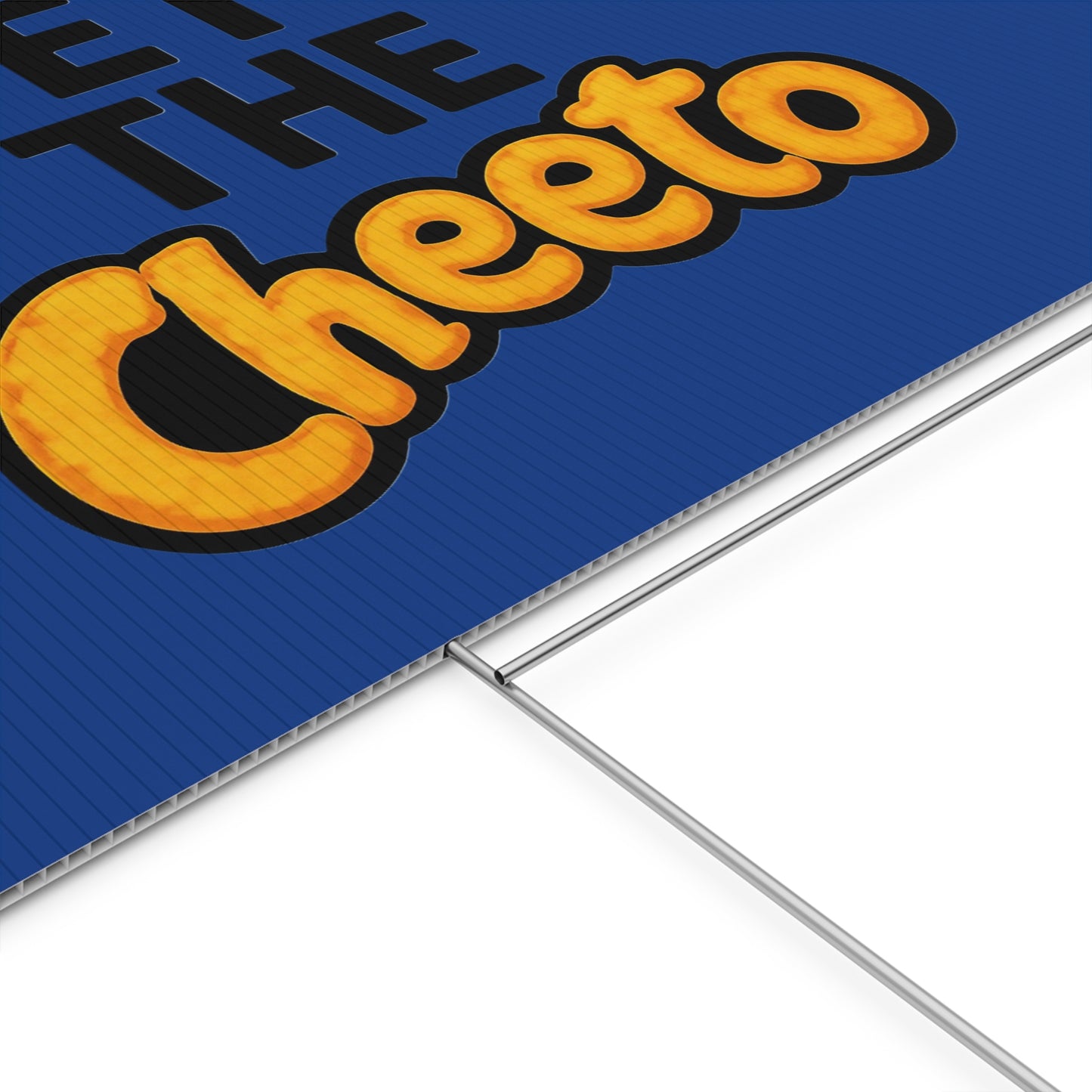 Dark Blue Veto the Cheeto Yard Sign