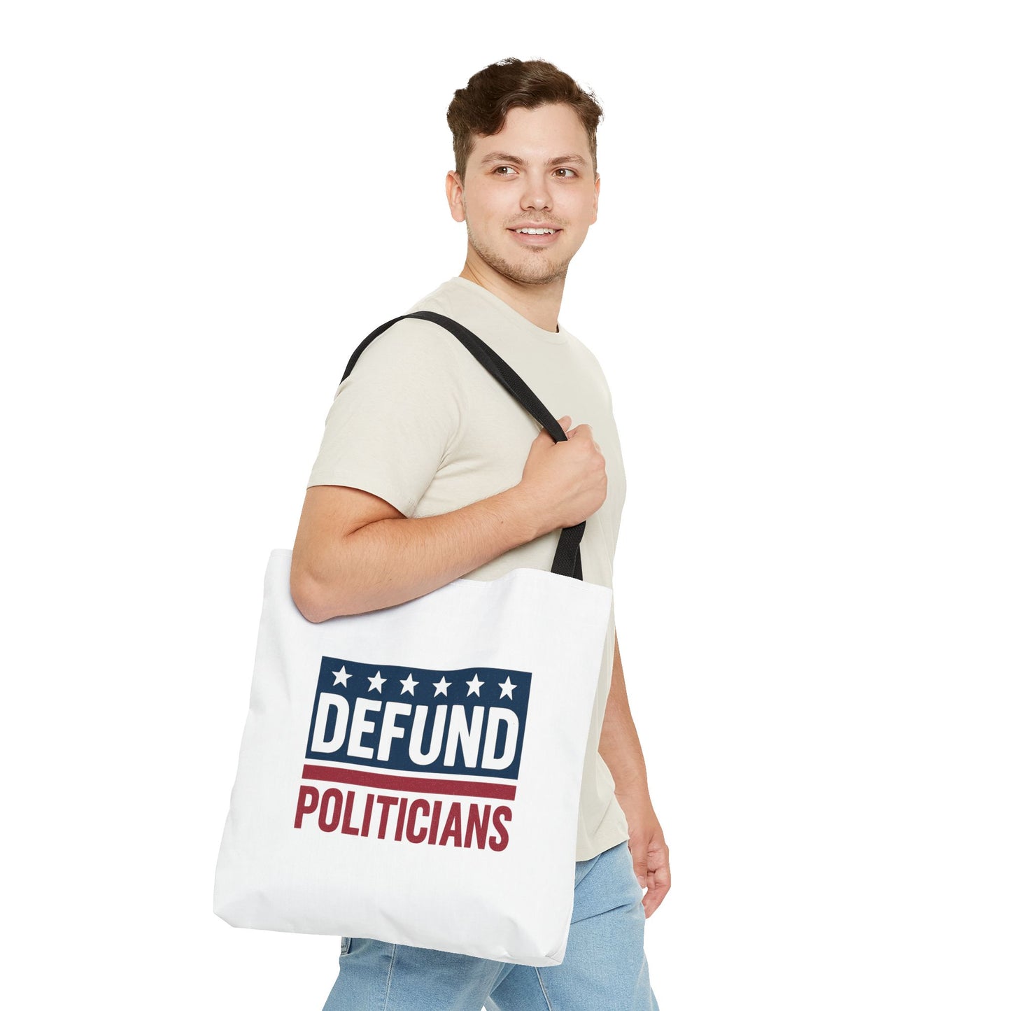 Defund Politicians Tote – Carry the Message