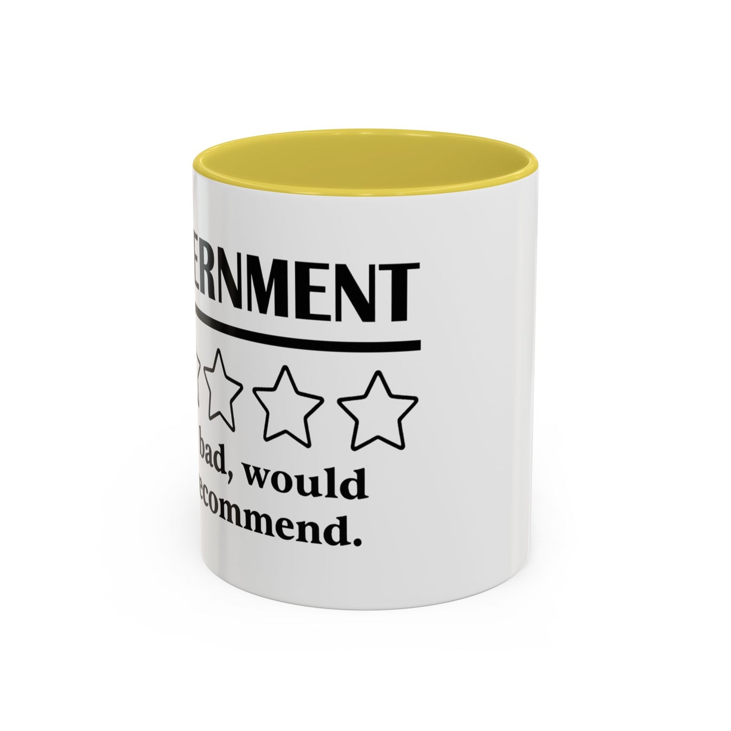 Mug - 1/5 Stars Would Not Recommend Coffee Mug - Funny Novelty Gift