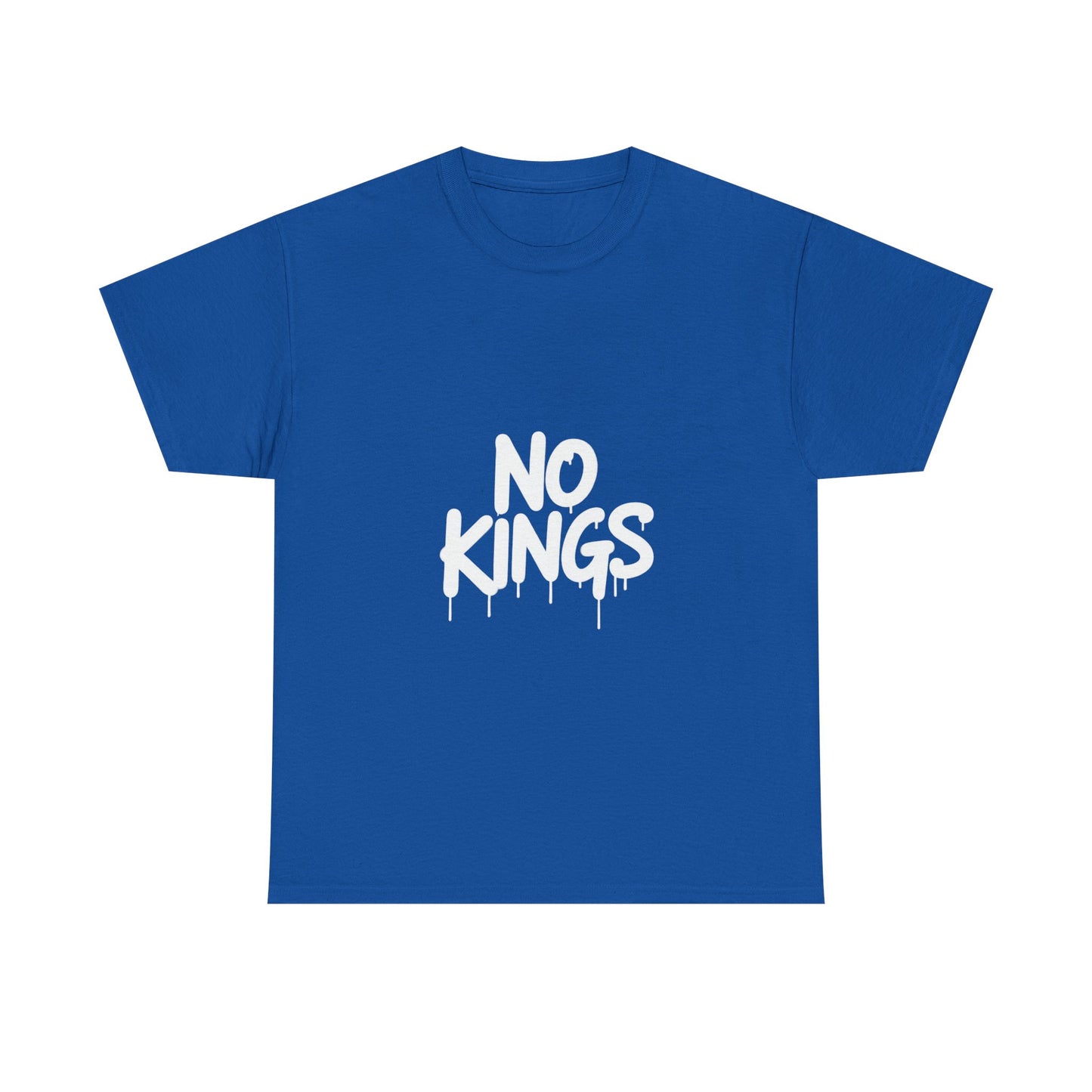 No Kings Spray Paint Protest Tee