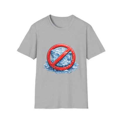 No ICE Graphic T-Shirt — Anti-Ice Climate Awareness Tee