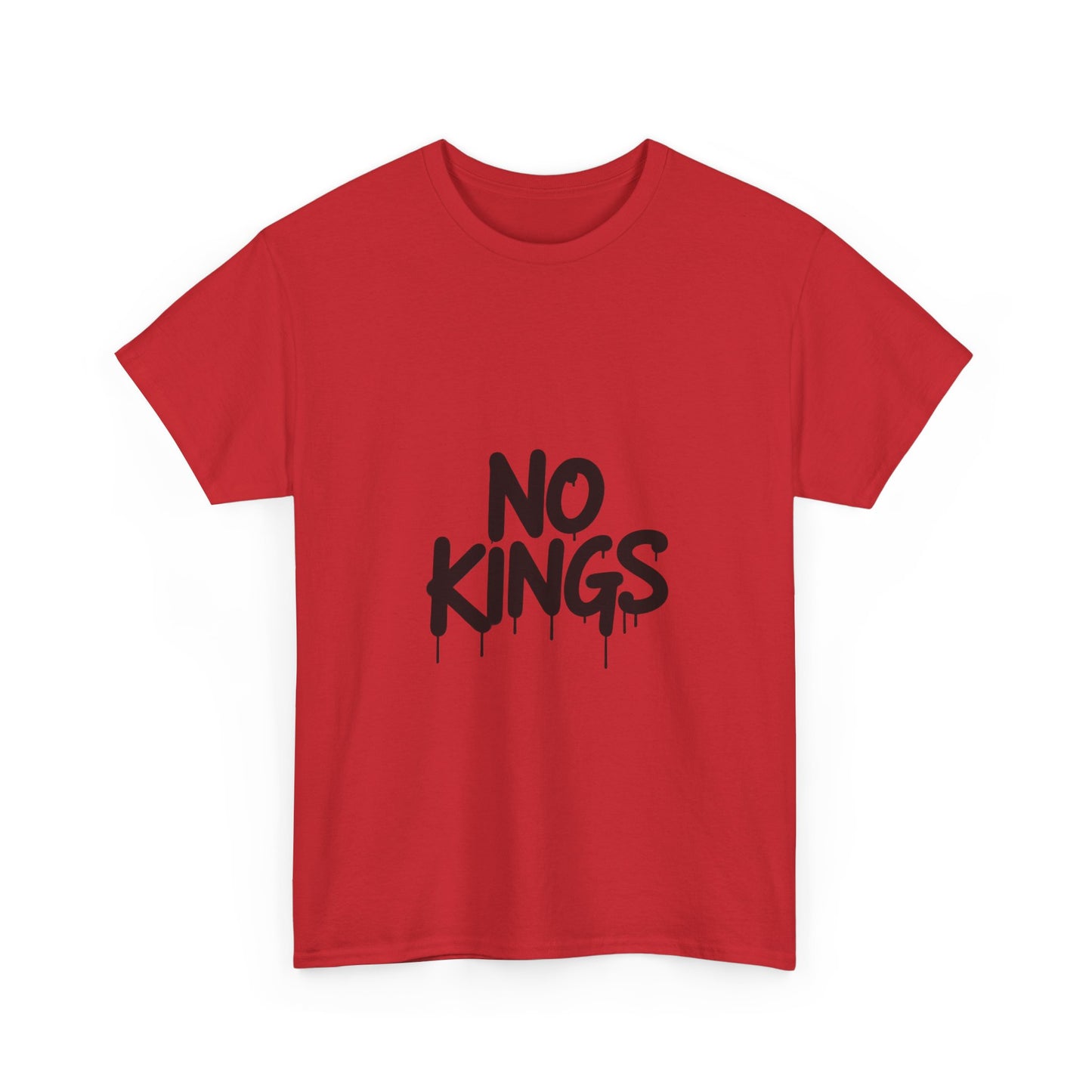 No Kings Spray Paint Protest Tee