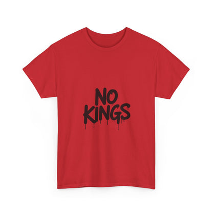 No Kings Spray Paint Protest Tee