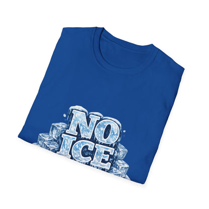 No ICE Graphic T-Shirt — Icy Block Letter Tee