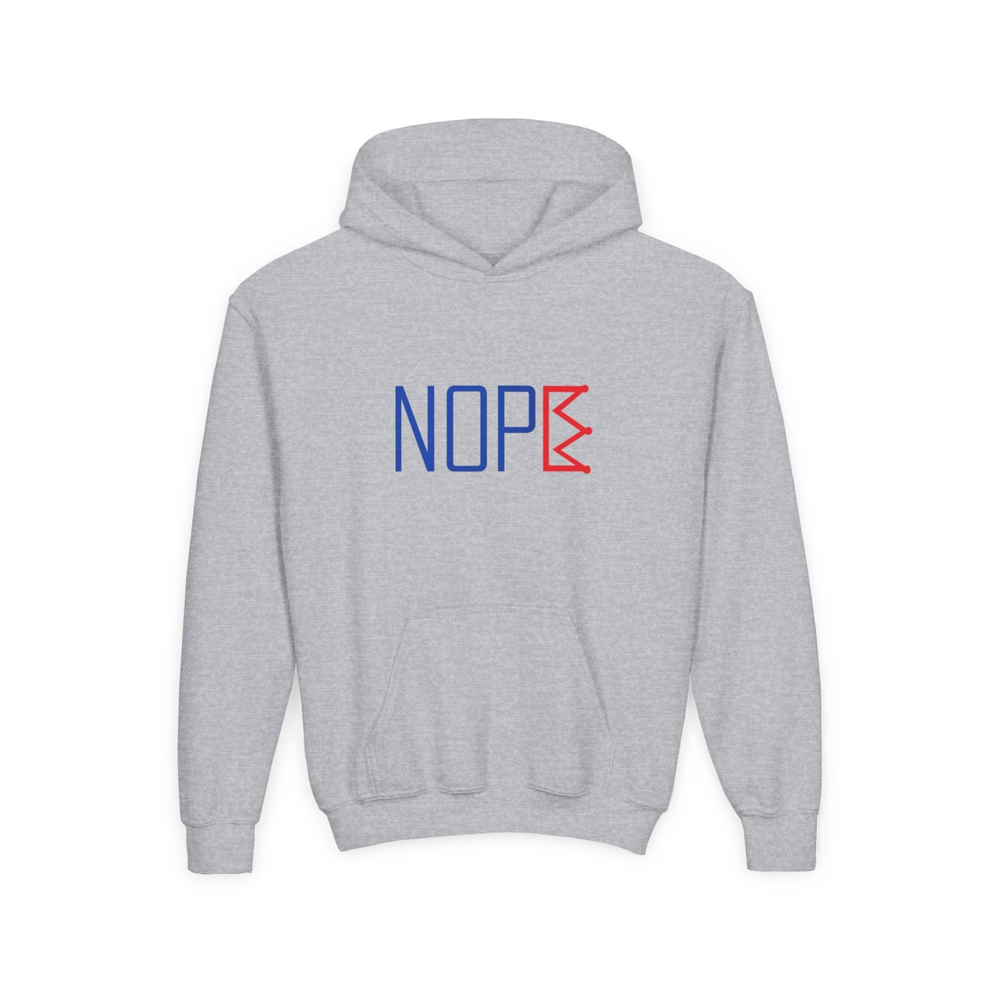 NOPE Crown Youth Hoodie – Born to Question