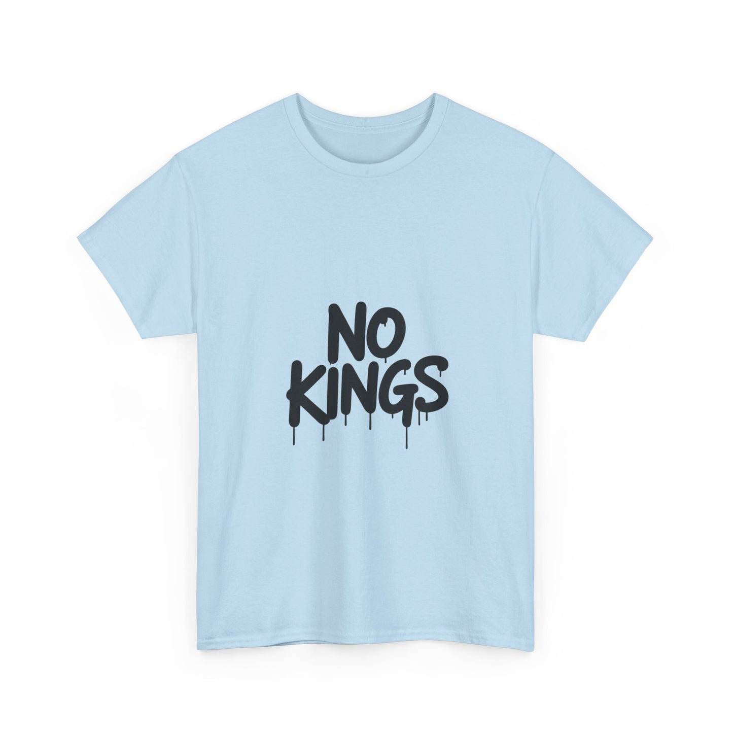 No Kings Spray Paint Protest Tee