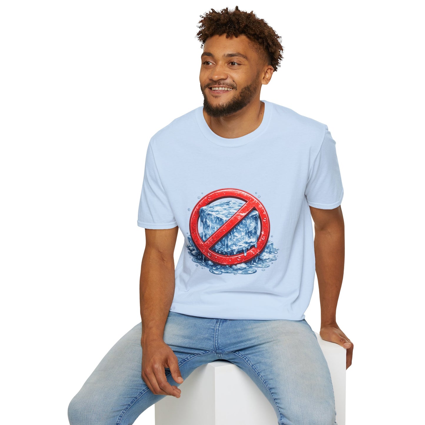 No ICE Graphic T-Shirt — Anti-Ice Climate Awareness Tee