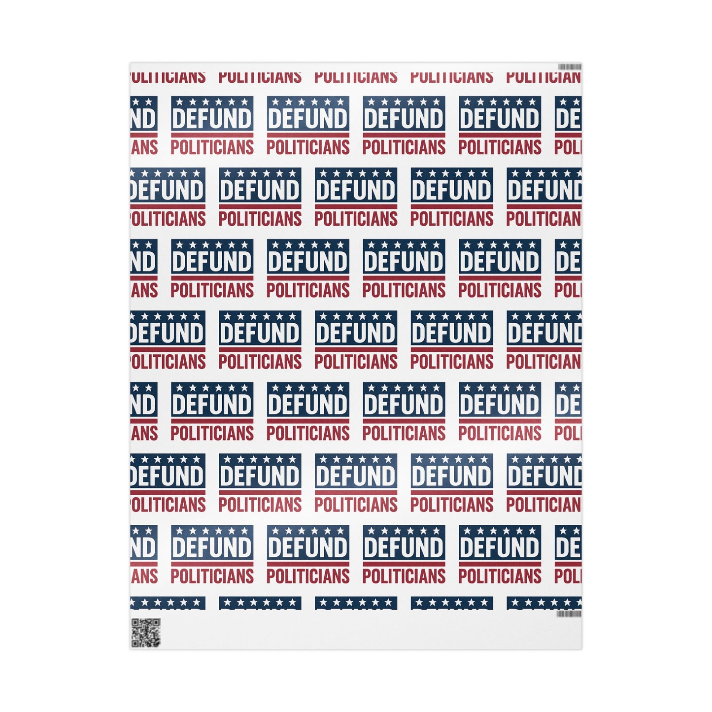 Defund Politicians Wrapping Paper – Wrap Up the Corruption