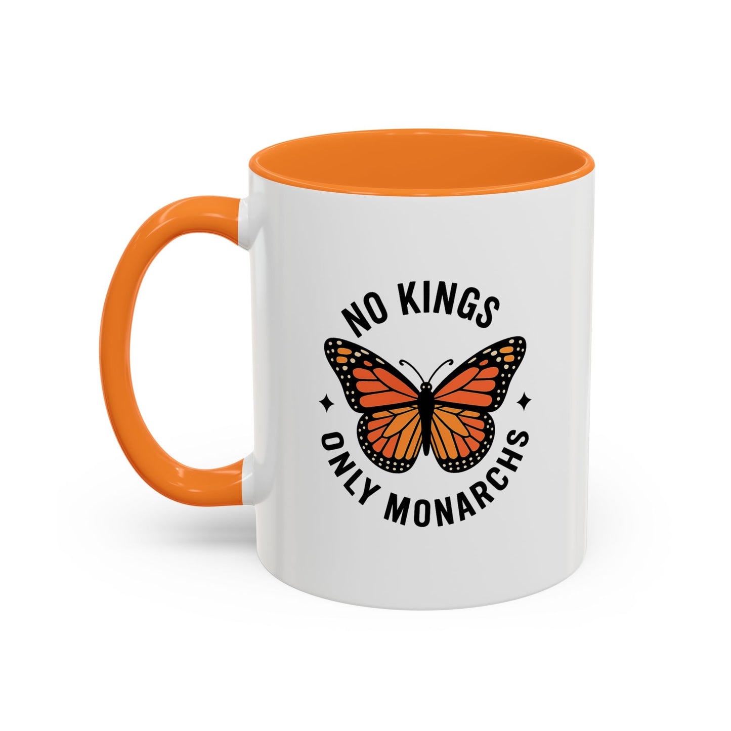 No Kings Only Monarchs Coffee Mug | Unique Gift for Nature Lovers, Personalized Mug for Home or Office, Eco-Friendly Drinkware, Perfect [...]