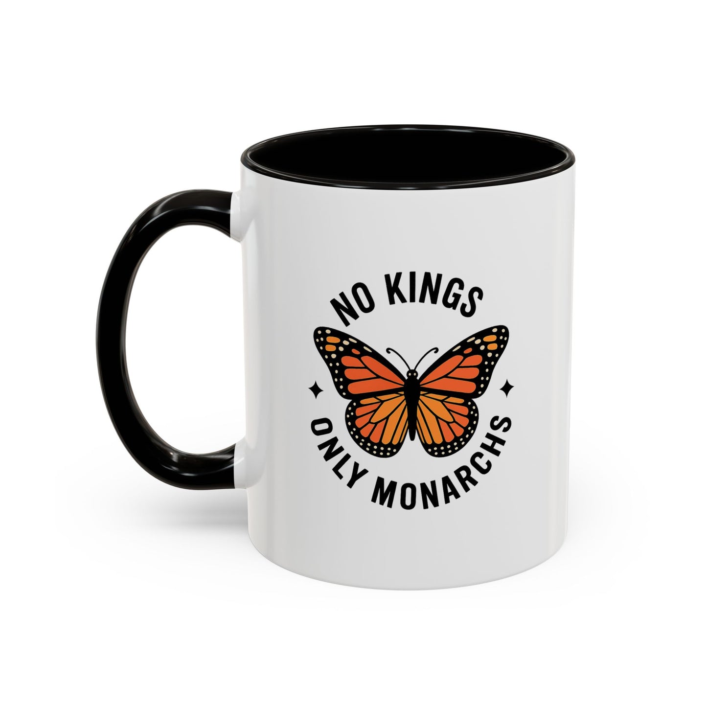 No Kings Only Monarchs Coffee Mug | Unique Gift for Nature Lovers, Personalized Mug for Home or Office, Eco-Friendly Drinkware, Perfect [...]