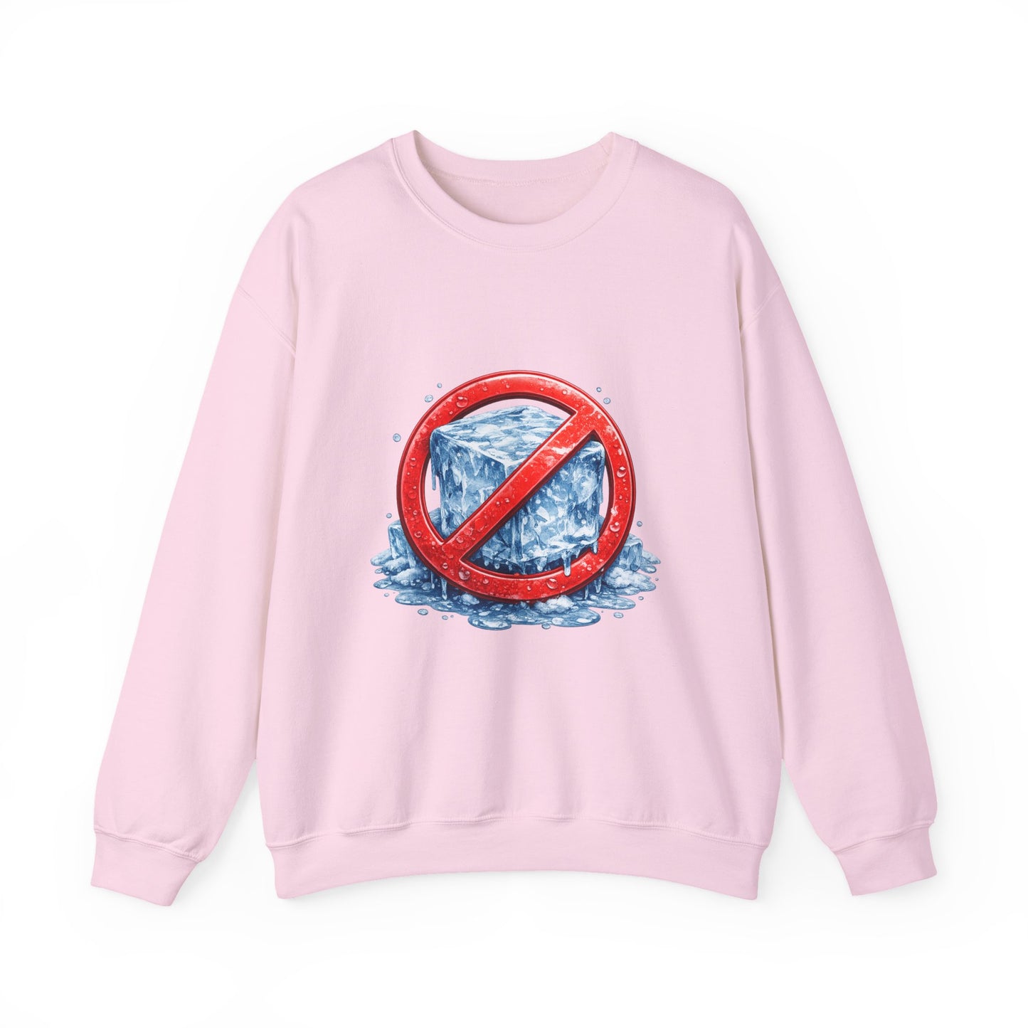 No ICE Crewneck Sweatshirt – Anti-Ice Graphic Pullover