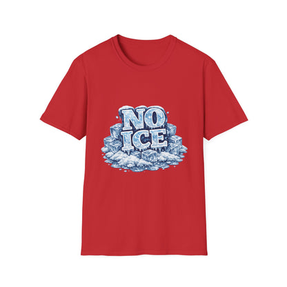 No ICE Graphic T-Shirt — Icy Block Letter Tee