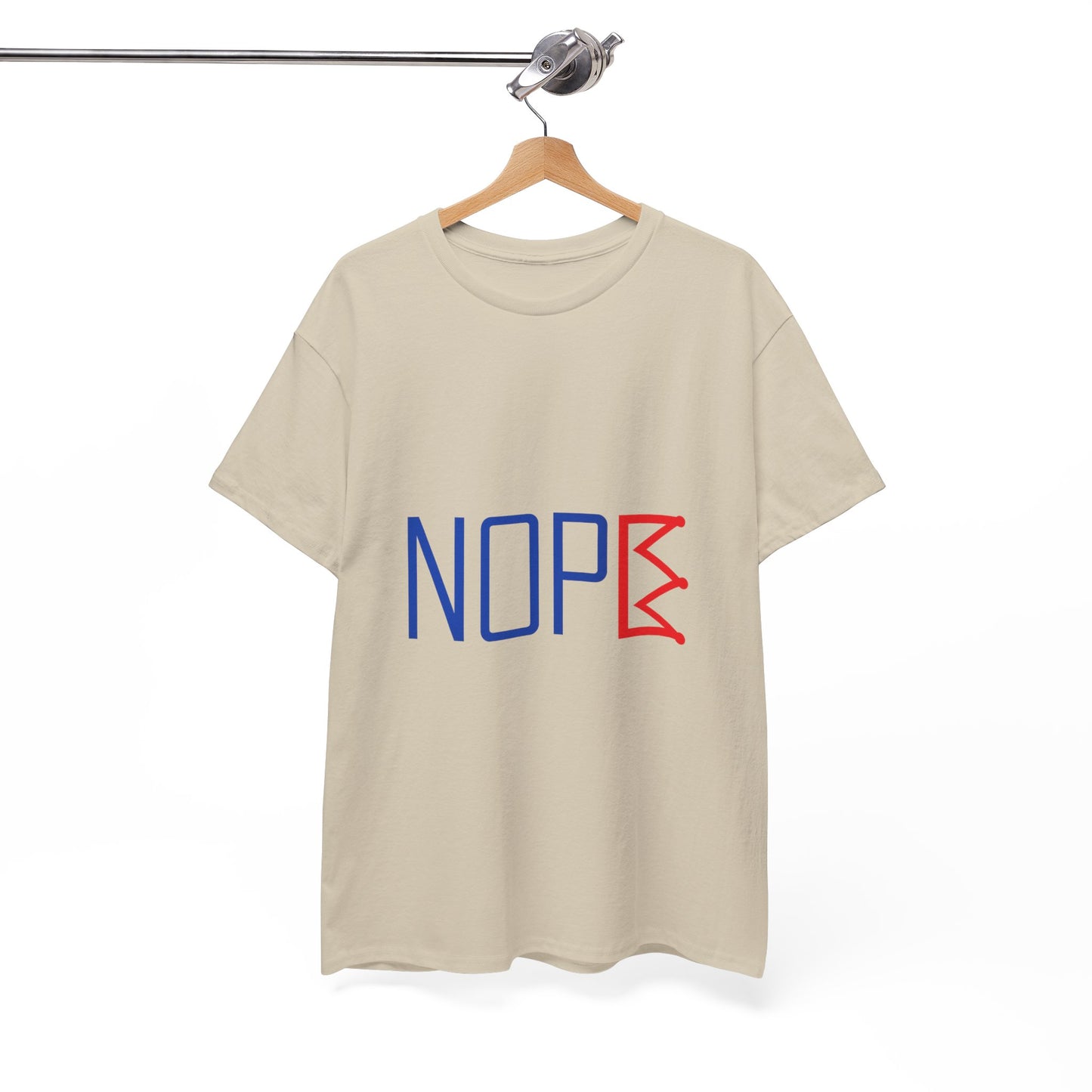 NOPE Crown Tee – Reject the Throne