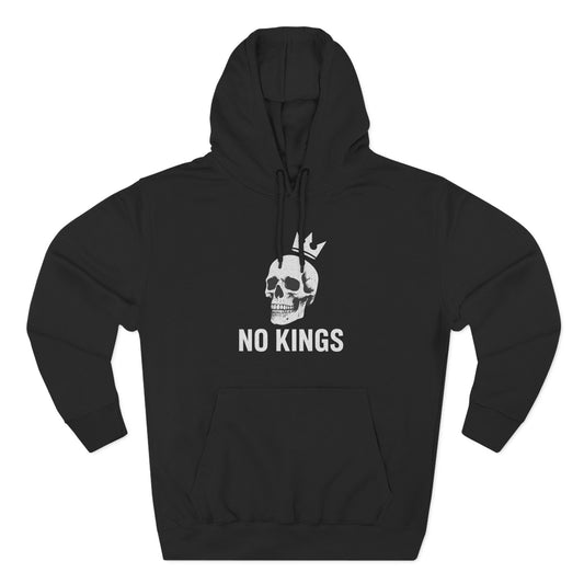 Fleece Hoodie - No Kings – Protest Hoodie | No Kings Store