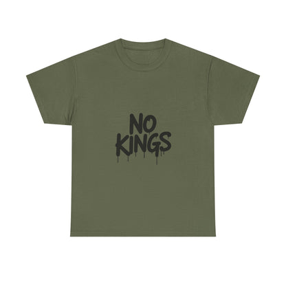 No Kings Spray Paint Protest Tee