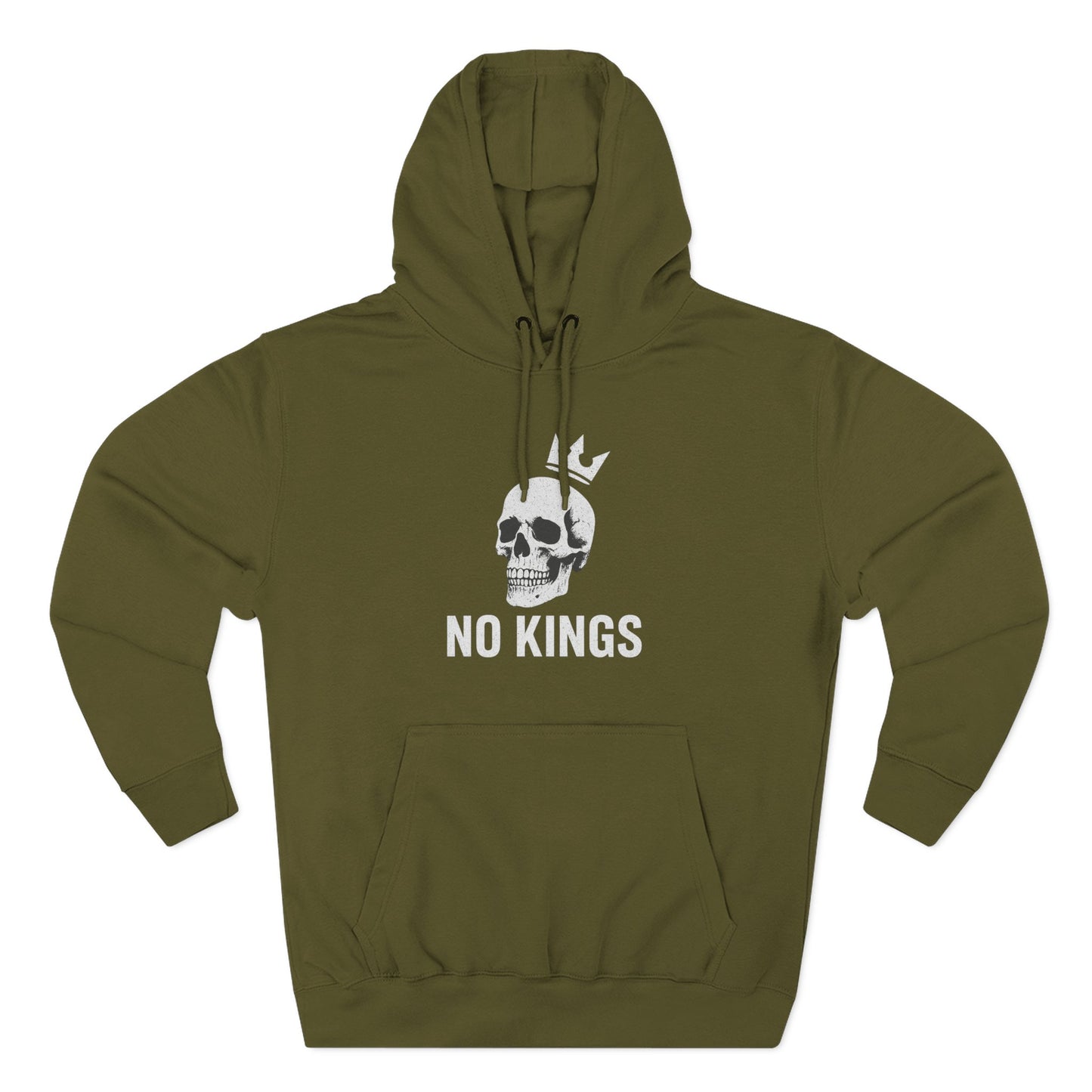 Fleece Hoodie - No Kings