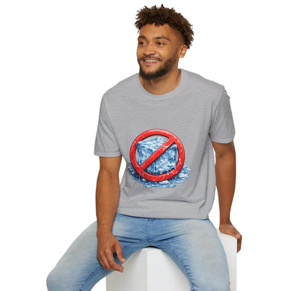 No ICE Graphic T-Shirt — Anti-Ice Climate Awareness Tee