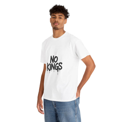 No Kings Spray Paint Protest Tee