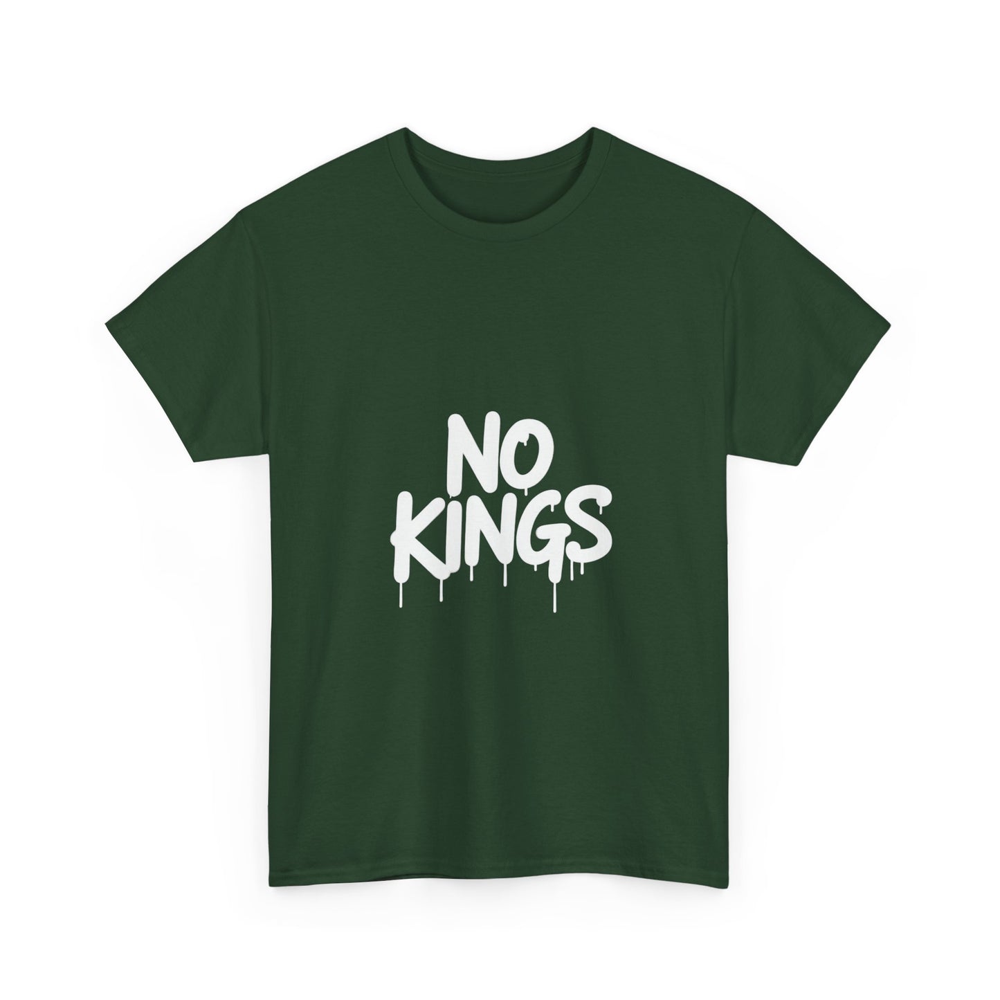 No Kings Spray Paint Protest Tee